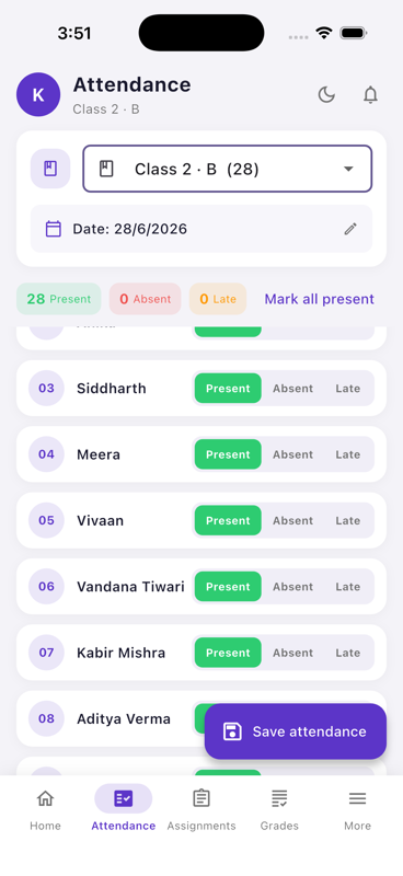 Mark Attendance